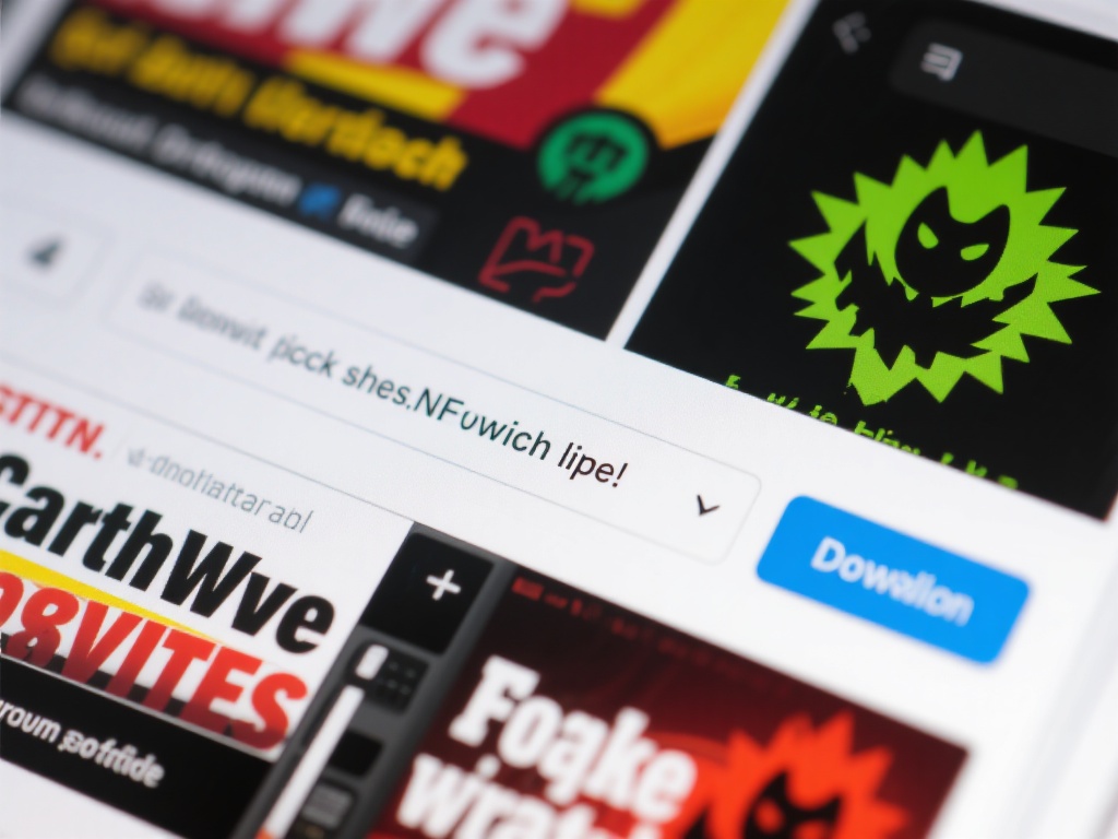 注意：避免点击一些非官方网站链接，尤其是广告或带有